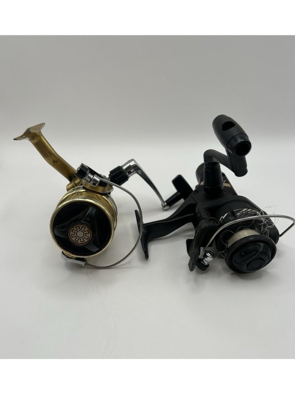 Vintage Spinning Fishing Reels Lot Zebco 6020 & Shimano FX200 Untested Fish Gift - Picture 13 of 13